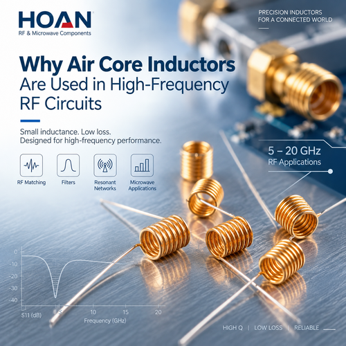 latest company news about Why Air Core Inductors Are Used in High-Frequency RF Circuits